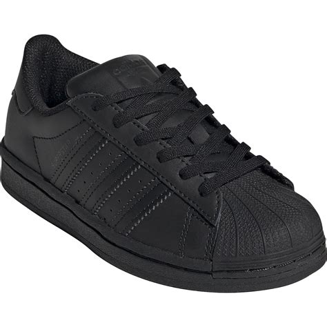 schwarze adidas superstars|Adidas Superstar shoes black.